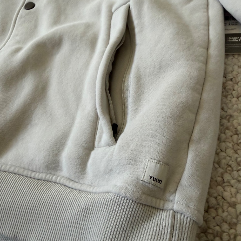 Vuori Men's Seaside Jacket - Salt - Small - Picture 3 of 7